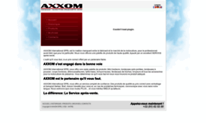 Axxom-sprl.be thumbnail