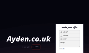 Ayden.co.uk thumbnail