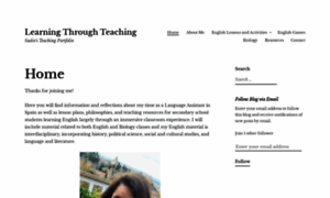 Ayearlearningandteaching.wordpress.com thumbnail