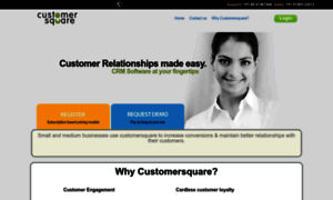 Ayesha.customersquare.com thumbnail