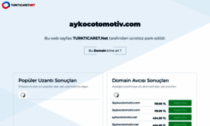 Aykocotomotiv.com thumbnail