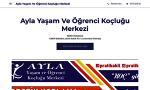 Ayla-yasam-ve-ogrenci-koclugu-merkezi.business.site thumbnail