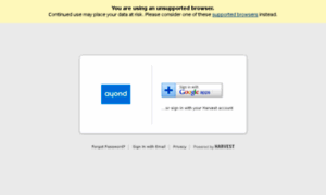 Ayond.harvestapp.com thumbnail