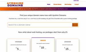 Ayrshire-domains.com thumbnail