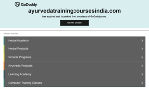 Ayurvedatrainingcoursesindia.com thumbnail