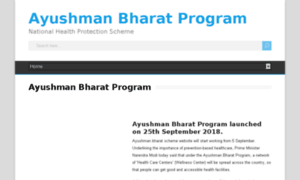 Ayushmanbharatprogram.com thumbnail