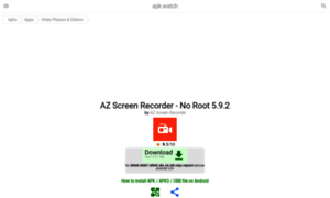 Az-screen-recorder-no-root.apk.watch thumbnail