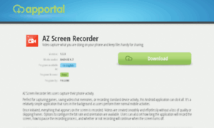 Az-screen-recorder.apportal.co thumbnail