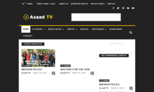 Azaad-tv.com thumbnail