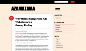 Azamazama.wordpress.com thumbnail