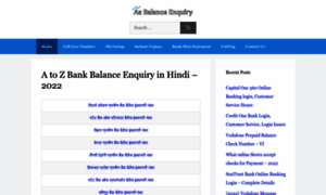 Azbalance-enquiry.in thumbnail