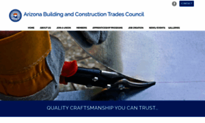 Azbuildingtrades.org thumbnail