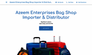 Azeem-enterprises-importer-distributor-bag-shop.business.site thumbnail