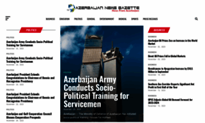 Azerbaijannewsgazette.com thumbnail