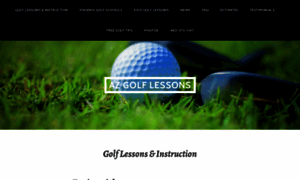 Azgolflessons.com thumbnail