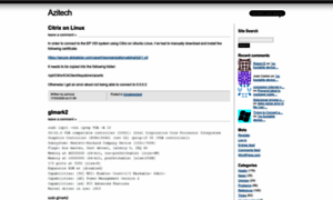 Azitech.wordpress.com thumbnail