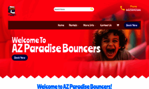 Azparadisebouncers.com thumbnail