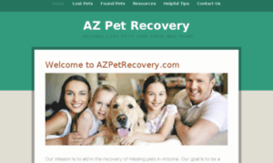 Azpetrecovery.com thumbnail