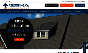 Azroofing.ca thumbnail
