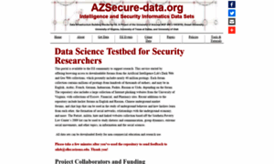 Azsecure-data.org thumbnail