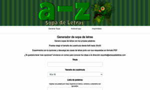 Azsopadeletras.com thumbnail