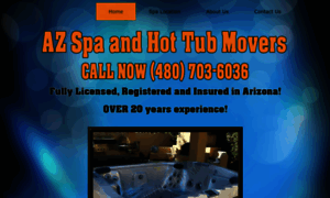 Azspaandhottubmovers.com thumbnail