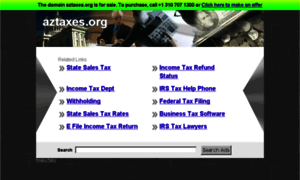 Aztaxes.org thumbnail