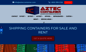 Azteccontainer.com thumbnail
