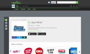 Azurfm.radio.fr thumbnail