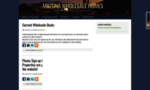 Azwholesalehomes.org thumbnail