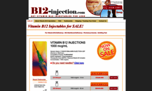 B12-injection.com thumbnail