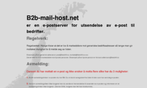 B2b-mail-host.net thumbnail