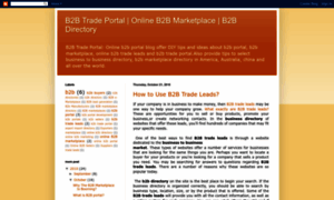 B2b-trade-portals.blogspot.com thumbnail