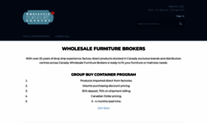 B2b.wholesalefurniturebrokers.com thumbnail