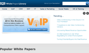 B2bwhitepaperlibrary.com thumbnail