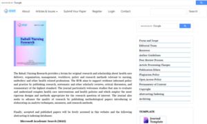 Babalinursingresearch.com thumbnail