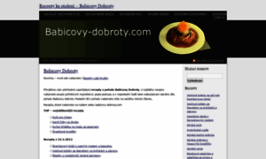 Babicovy-dobroty.com thumbnail