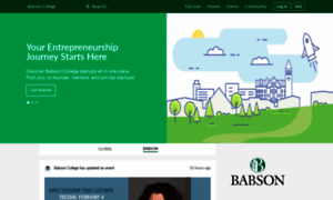 Babson.startuptree.co thumbnail