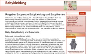 Baby-kleidung.info thumbnail