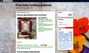 Baby-knitting-free-patterns.blogspot.fr thumbnail