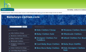 Babyboys-clothes.com thumbnail