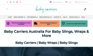 Babycarriersaustralia.net.au thumbnail