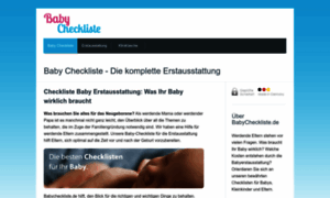 Babycheckliste.de thumbnail