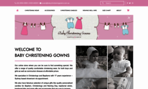 Babychristeninggowns.com.au thumbnail