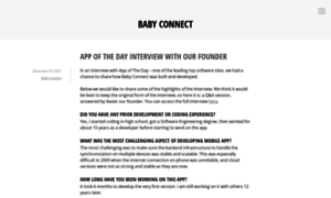 Babyconnect.wordpress.com thumbnail