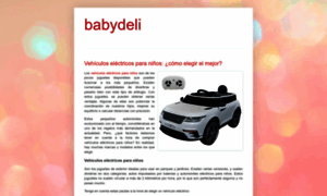 Babydeli.com.mx thumbnail