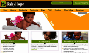 Babyhope.org thumbnail