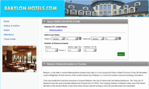 Babylon-hotels.com thumbnail