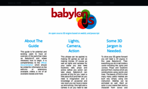 Babylonjsguide.github.io thumbnail