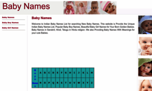 Babynameslist.in thumbnail